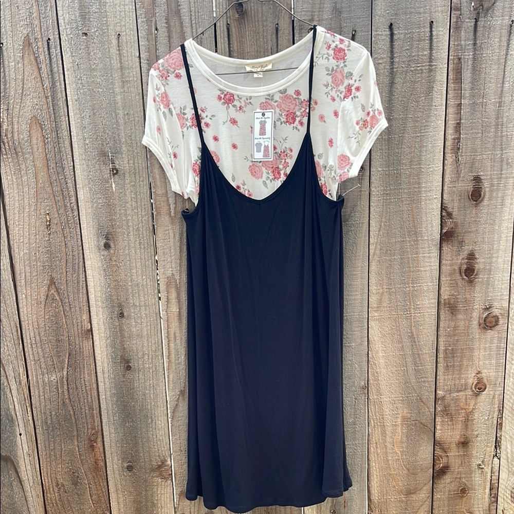 Ultra Flirt Tee + Slip Dress
